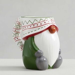 Pottery Barn Gnome Mug NEW